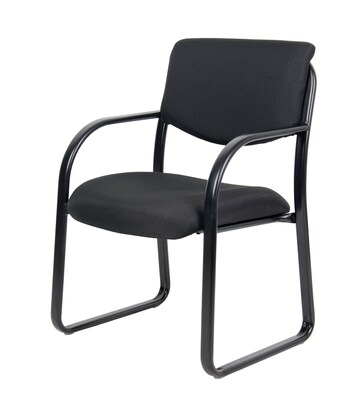 Boss Office Products B9520 Series Guest Armchair; Black