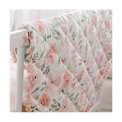 Baby Crane Parker Quilted Playmat, Floral Colors (BC-100PM)