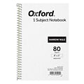 Oxford 1-Subject Notebooks, 5 x 8, Narrow Ruled, 80 Sheets, Gray (25-401R)