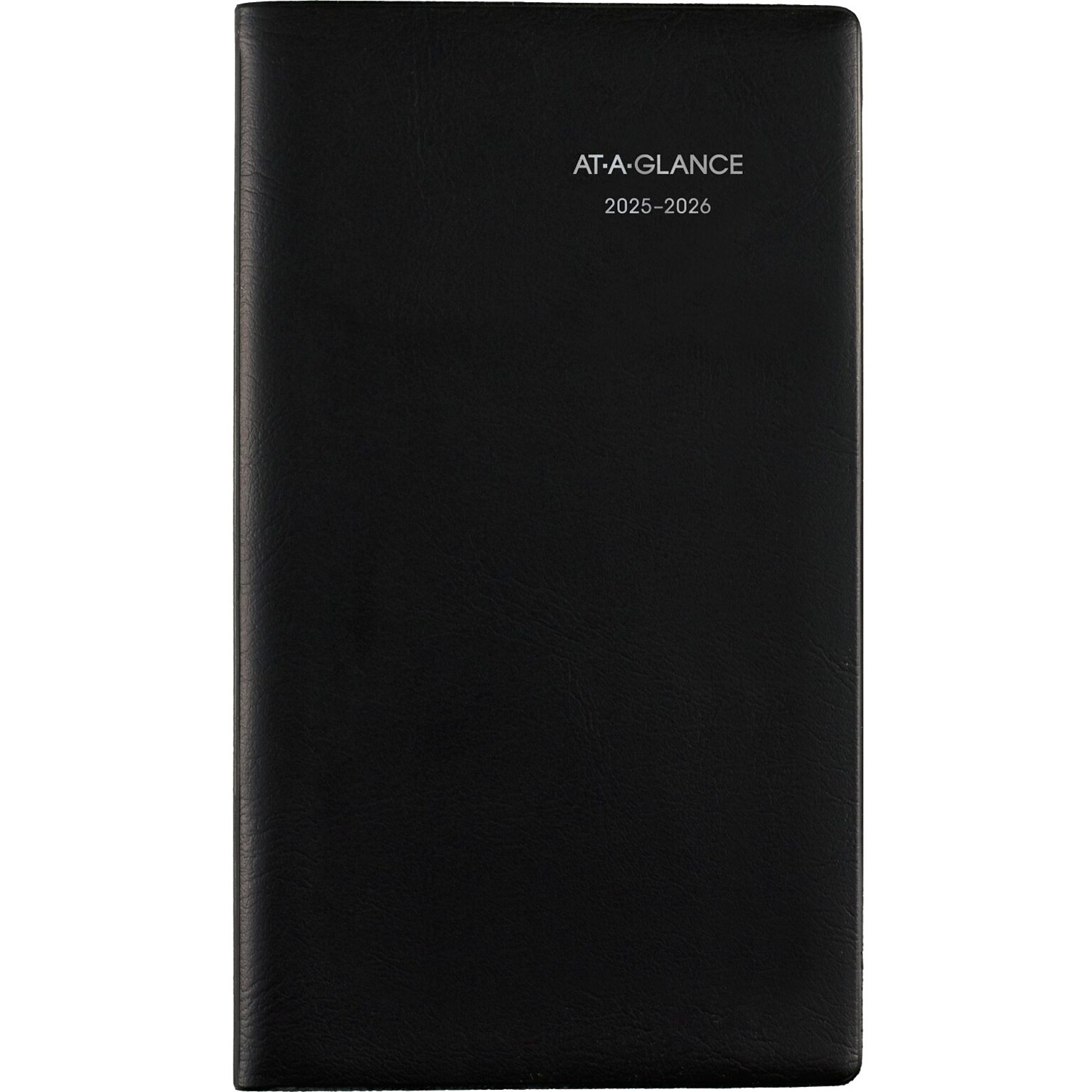 2025-2026 AT-A-GLANCE DayMinder 3.5 x 6 Academic Weekly Planner, Black (AY48-00-26)