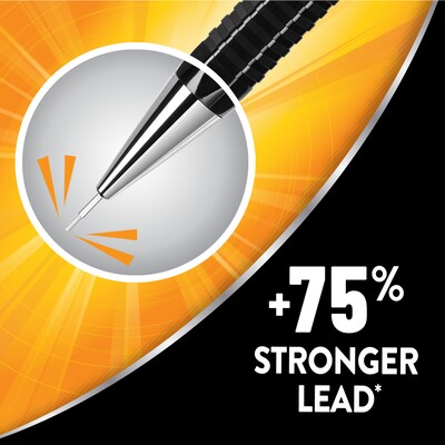 BIC Break Resistant Pro Mechanical Pencil, #2 Hard Lead (MVR7P1-BLK)