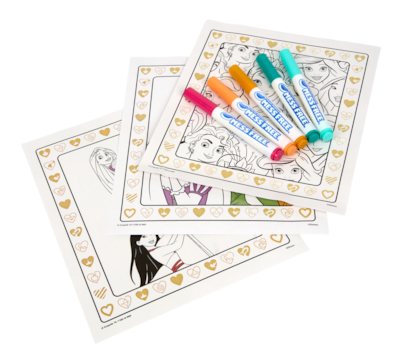 Crayola Princess Color Wonder Glitter Activity Book (75-7185)