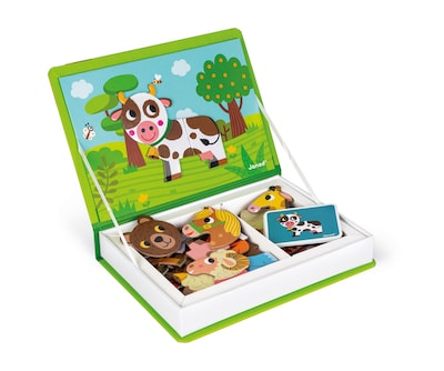 Janod Magneti'book Animals, Multicolored (JND02590)