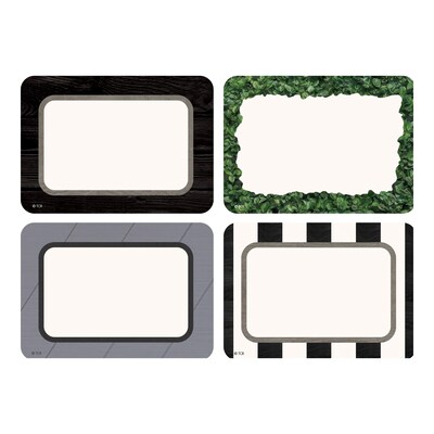 Teacher Created Resources® Modern Farmhouse Name Tags, 4 Designs, 3.5 x 2.5, 36 Per Pack, 6 Packs (TCR8527-6)