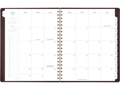 2023-2024 AT-A-GLANCE Signature 8.5 x 11 Academic Weekly & Monthly Planner, Brown (YP905A-09-24)