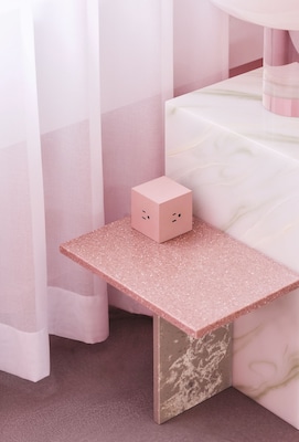 AVOLT Square 1 5.9' 3-Outlet Power Extender with USB-C, New Pink (SQ1-NABC30-18OP)