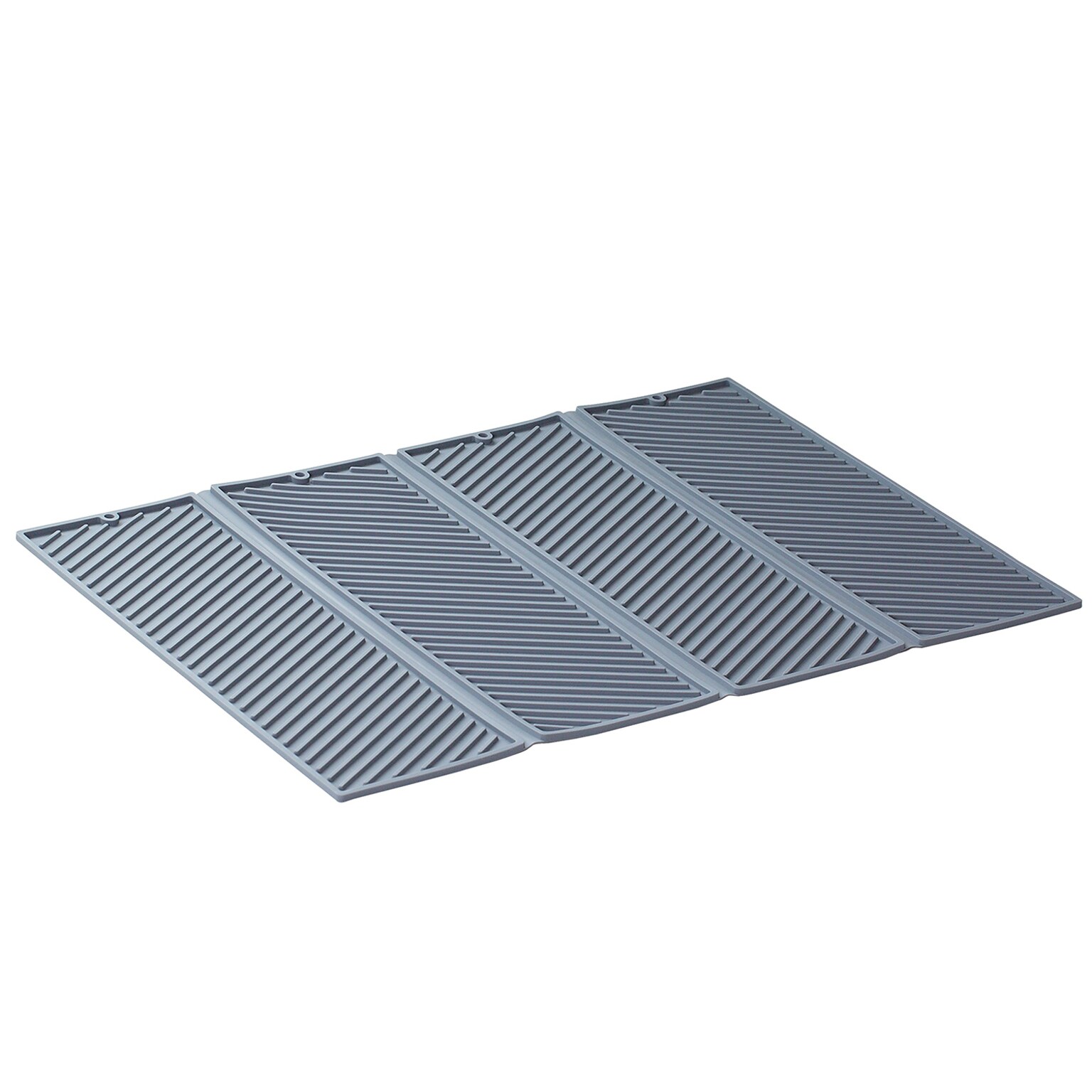 Better Houseware Silicone Dish Racks, Gray (BTH3419)