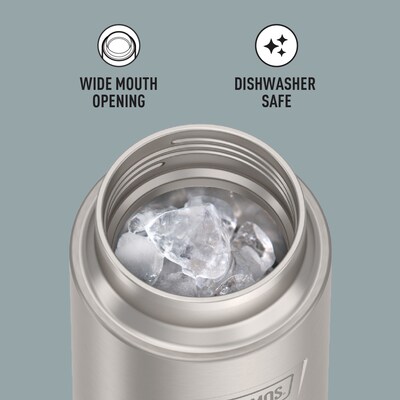 Thermos Icon Stainless Steel Vacuum Insulated Water Bottle, 32 oz., Matte Stainless Steel, (THRIS2332MS4)