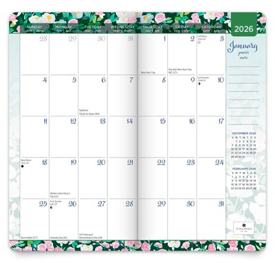 2026-2027 BrownTrout House of Turnowsky 3.5" x 6.5" Monthly Planner (9798330701759)