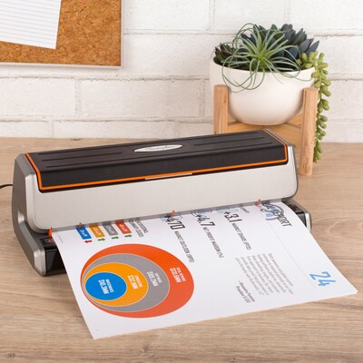 Swingline® Optima® 20 Electric 3-Hole Punch, 20 Sheet Capacity, Black (A7074520)