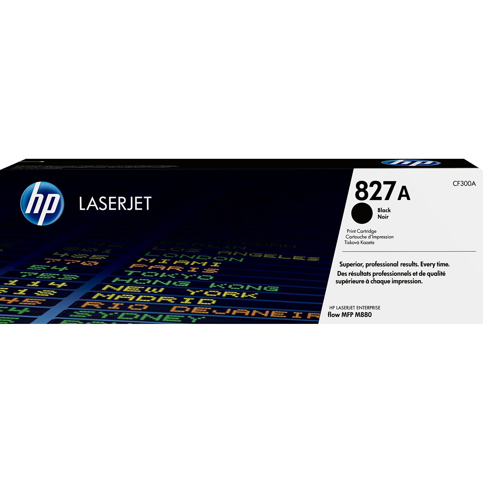 HP 827A Black Standard Yield Toner Cartridge, Prints Up to 29,500 Pages (CF300A)