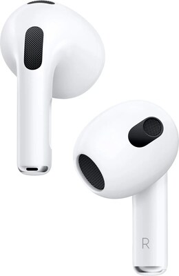 Apple AirPods Wireless Earbuds with Lightning Charging Case and Carrying Case, Bluetooth, White (MPNY3BLK)