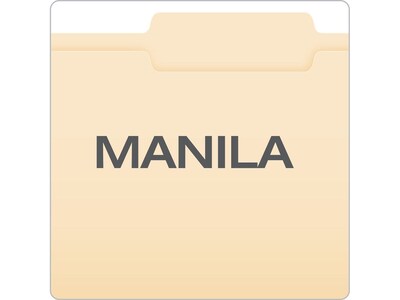 Pendaflex Reinforced Classification Folder, 3/4" Expansion, Letter Size, Manila, 50/Box (24580)