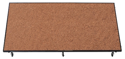 NPS 16" - 24" Height Adjustable Transfix Stage Platform, 4' x 8', Hardboard Floor (TFXS48961624HB)