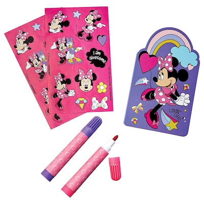 Party City Minnie Mouse 5-Piece Stationery Set, Multicolor (AM3902570-NS)