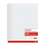 TRU RED™ Wide Ruled Filler Paper, 8 x 10.5, White, 100 Sheets/Pack (TR23904)