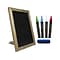 Excello Global Products Tabletop Chalkboard, Rustic Wood, 15 x 11 (EGP-HD-0100)