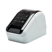 Brother Desktop Thermal Label Printer, Glossy Black/White (QL-810Wc)