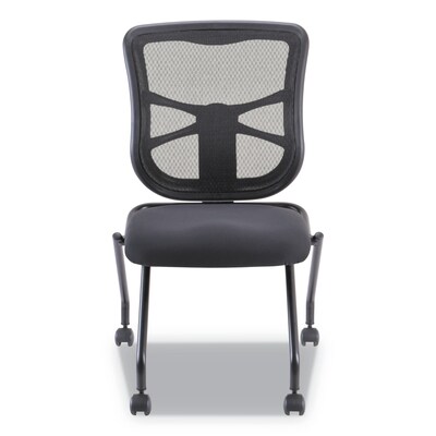 Alera® Elusion Series Armless Fabric Computer and Desk Chair, Black (ALEEL4915)