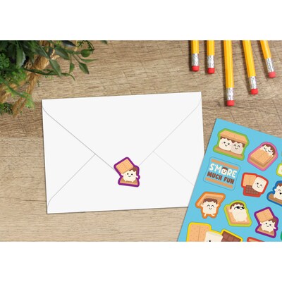 Teacher Created Resources S'mores Smelly Stickers, Multicolored, 114/Pack, 6/Packs/Bundle (TCR9451-6)