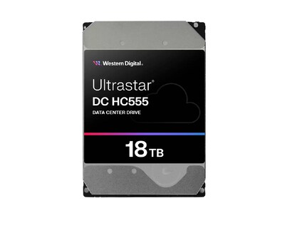 Western Digital Ultrastar DC HC555 18TB 3.5 SAS Internal Hard Drive (0B47747-20PK)