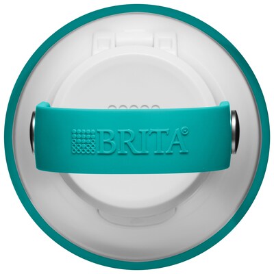 Brita Plastic Filtered Water Bottle, 36 oz., Sea Glass (36524)