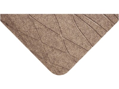 M + A Matting TuffComfort Anti-Fatigue Commercial Standing Desk Floor Mat, 2' x 3', Sand (5230242232107)