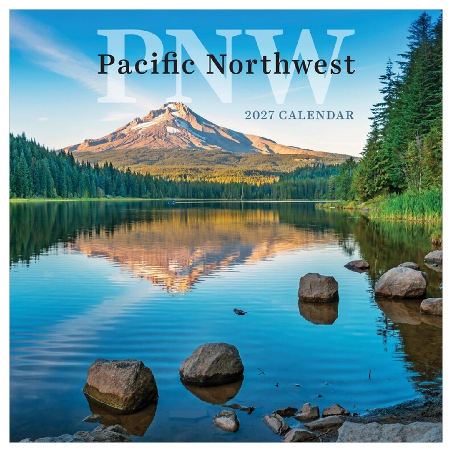 2027 TF Publishing Pacific Northwest 12 x 12 Monthly Wall Calendar, Multicolored (27-1021)