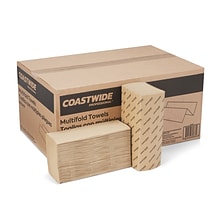 Coastwide Professional™ Multifold Paper Towels, 1-ply, 250 Sheets/Pack, 16 Packs/Carton (CW21819)