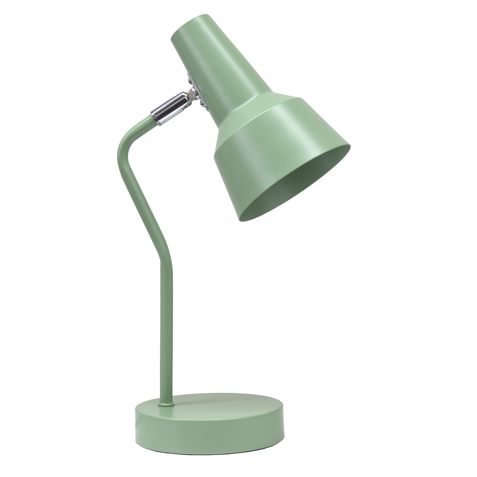 Simple Designs Sleek Essentials LED Desk Lamp, 15.2, Sage Green (LD1078-SGE)