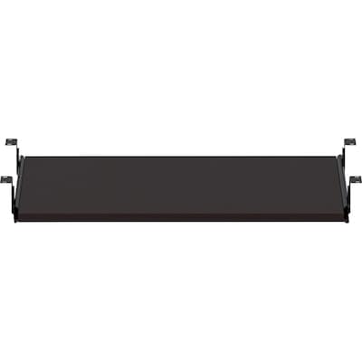 Lorell Universal Keyboard Tray, Black (LLR18225)