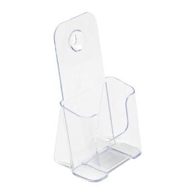 Quill Brand® Literature Holder, 4.25", Clear Plastic (25329)