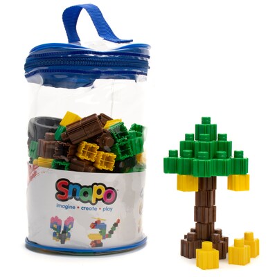 Snapo Building Blocks Mine World Creator Kit, 200 Pieces/Set (SNP16200M)