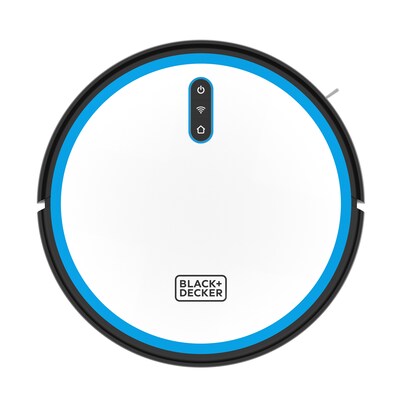 Black & Decker RoboSeries Cordless Robotic Vacuum, Bagless, Multicolored (BDRV1-SLV)