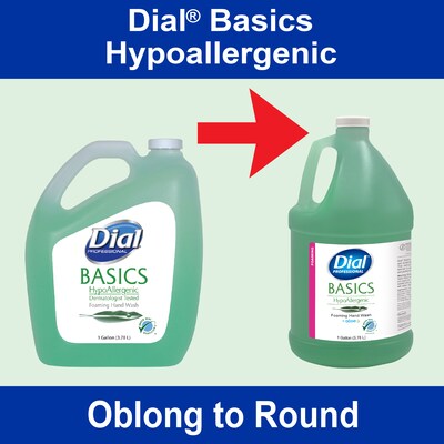 Dial Professional Basics Foaming Hand Soap Refill, 1 Gal. (17000354385)