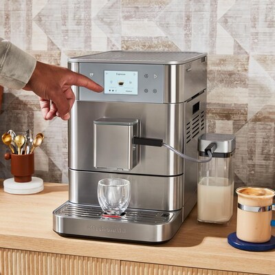 KitchenAid KF7 Pump/Automatic Espresso Machine, Brushed Stainless (KES8557SX)