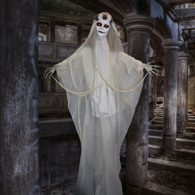 Haunted Hill Farm Life-Size Animatronic Ghost Bride (HHBRIDE-2FLSA)
