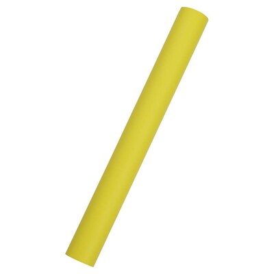 JAM Paper Short Mini Roll Wrapping Paper, 26.3 sq. ft., Yellow, 2/Pack(277013540263a)