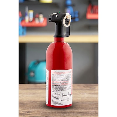First Alert Rechargeable UL Rated Auto Fire Extinguisher with Bracket & Strap, Class R-B:C, 4/Pack (AUTO5)
