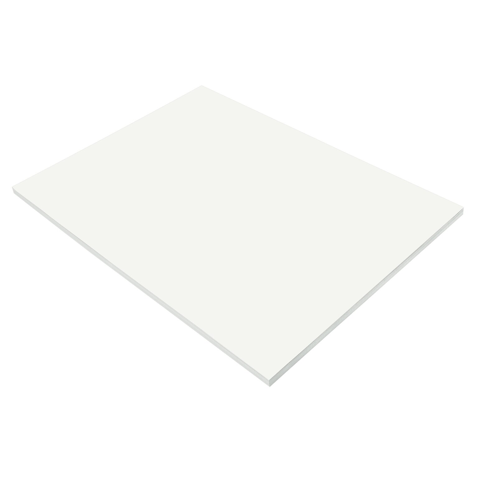 Prang Construction Paper, 18 x 24, White, 50 Sheets/Pack (P9217)