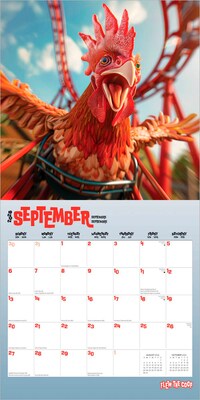 2026 BrownTrout Flew the Coop 12" x 12" Monthly Wall Calendar (9798330707249)
