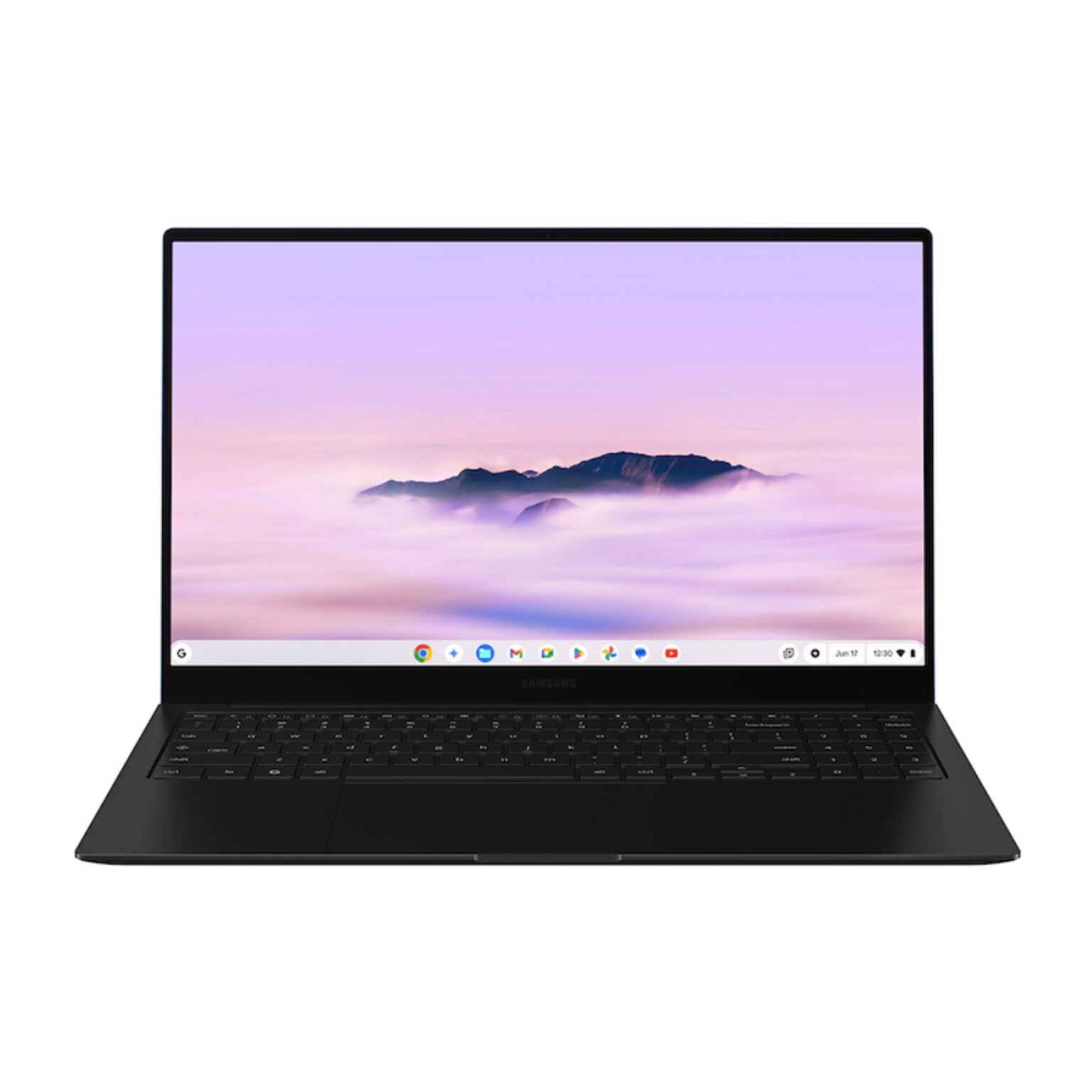 Samsung Galaxy 15.6 Chromebook, Intel Core i3, 8GB RAM, 256GB SSD, 13-Hour Battery, Chrome OS, Light Titan (XE550XGA-KC1US)