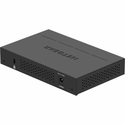 Netgear GS305PP 5-Port Gigabit Ethernet PoE+ Unmanaged, Black (GS305PP-300NAS)