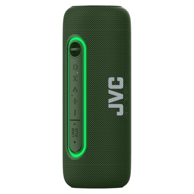 JVC True Wireless Portable Bluetooth Speaker, Water Resistant, Green (SP-PA5BT)