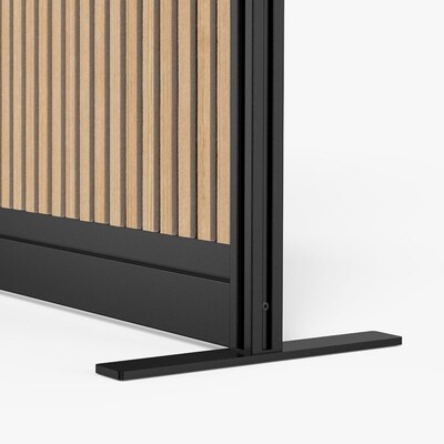 Luxor Grove Series Modular Wall Room Divider System, 70" x 70" (MW-7070-WAB)