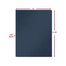 ComplyRight 1-Pocket Tax Presentation Folder, Navy Blue, 50/Pack (PNBF8)