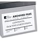 Avery Durable Laser Identification Labels, 5" x 8 1/8", White, 100 Labels Per Pack (6579)