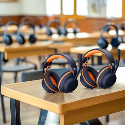 Delton Ascent S35 USB-A/USB-C Noise Canceling Stereo Headset, 20/Pack (DWHASUSBB20)