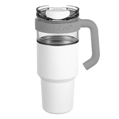 ASOBU Explorer Stainless Steel, 34 oz., White, (ADNASM80W)