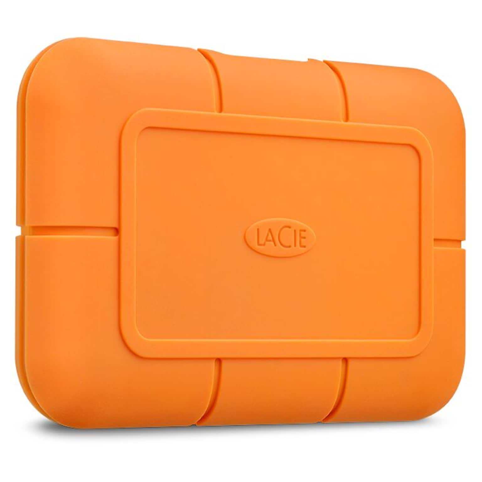 LaCie Seagate 4TB Rugged SSD, USB-C, External Drive (STHR4000800)